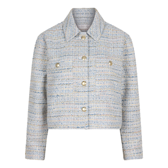 Esqualo Dames Blazer Sp25.19018 Bleu