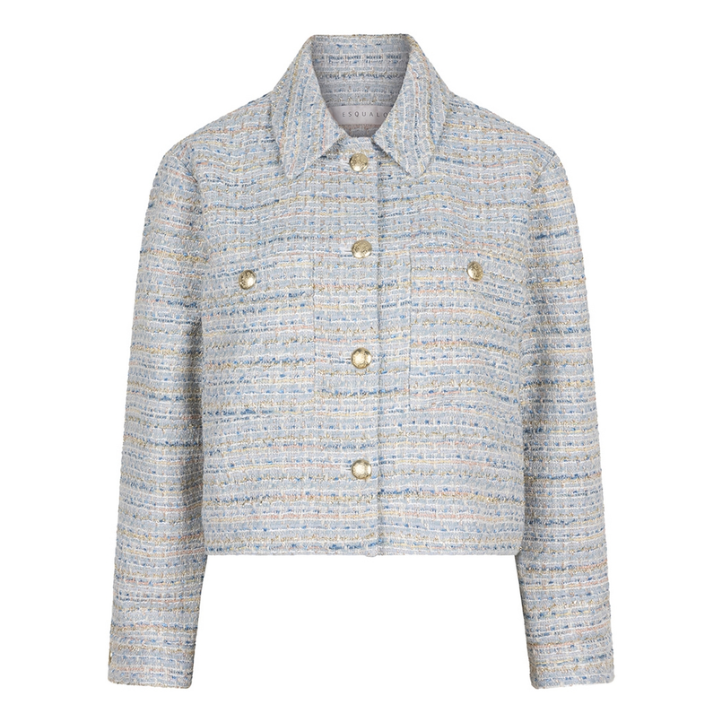 Esqualo Dames Blazer Sp25.19018 Bleu