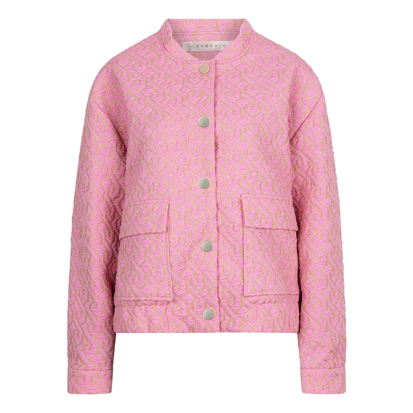 Esqualo Dames Blazer Sp25.19020 Roze