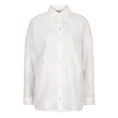Esqualo Dames Blouse Hs25.09205 OFF-WHITE
