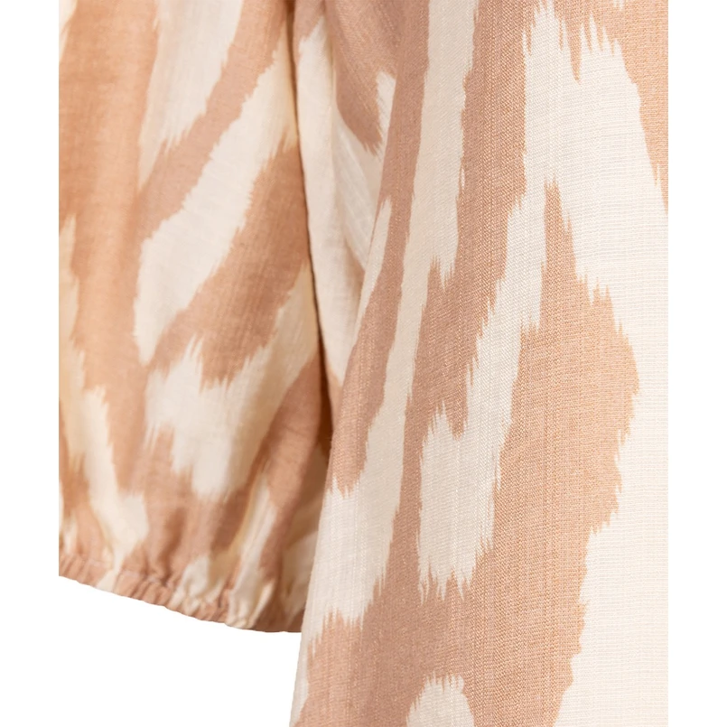 Esqualo Dames Blouse Hs25.14201 Zalm