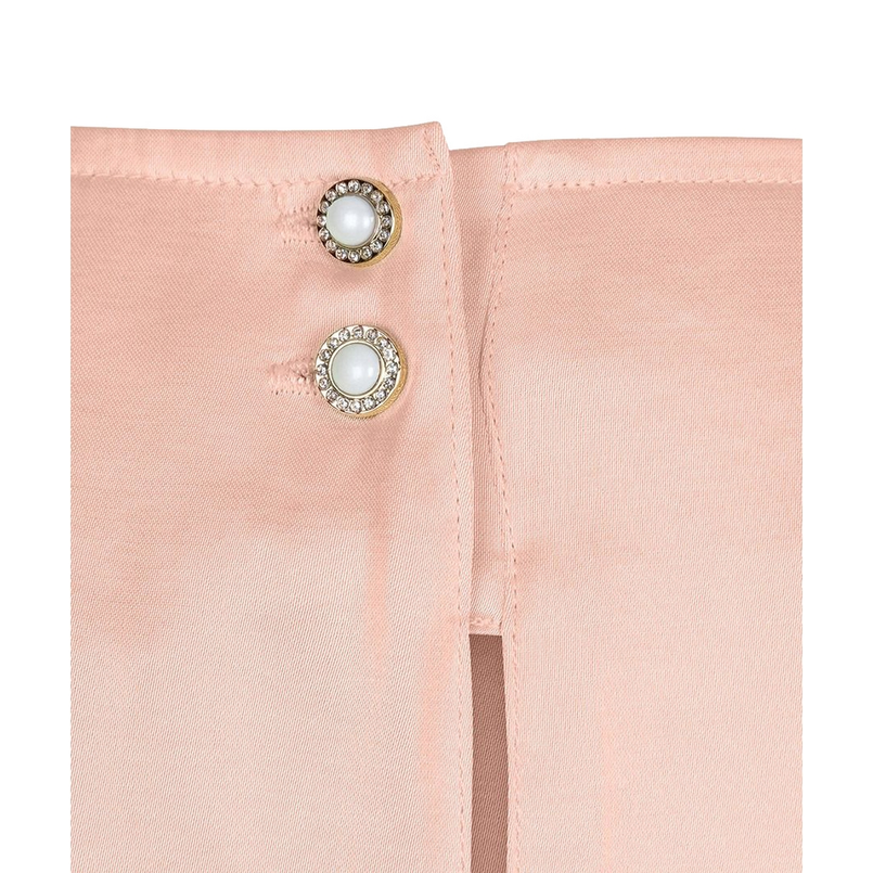 Esqualo dames blouse km Zalm