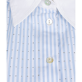 Esqualo Dames Blouse Sp25.10032 Blauw dessin
