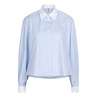 Esqualo Dames Blouse Sp25.10032 Blauw dessin