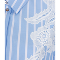 Esqualo Dames Blouse Sp25.15011 Blauw dessin