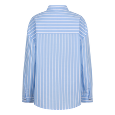 Esqualo Dames Blouse Sp25.15011 Blauw dessin