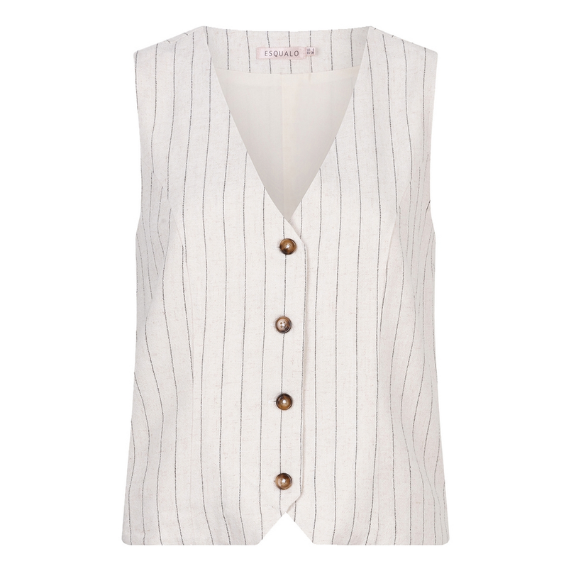 Esqualo dames gilet NATUREL