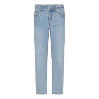 Esqualo Dames Jeans Sp25.12009 Mid blue denim