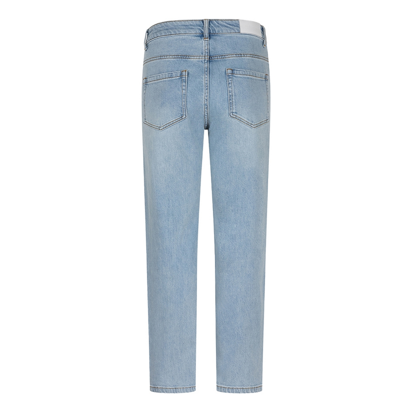 Esqualo Dames Jeans Sp25.12009 Mid blue denim