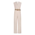 Esqualo Dames Jumpsuit Sp25.30018 NATUREL
