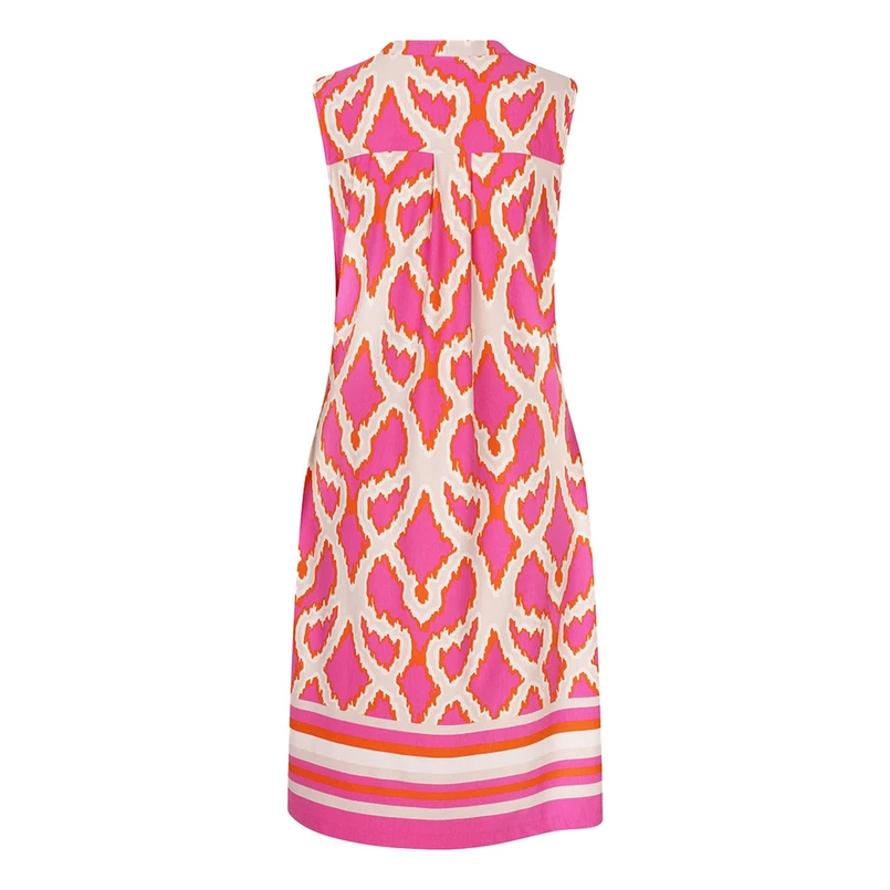 Esqualo Dames Jurk Hs25.30201 Fuchsia