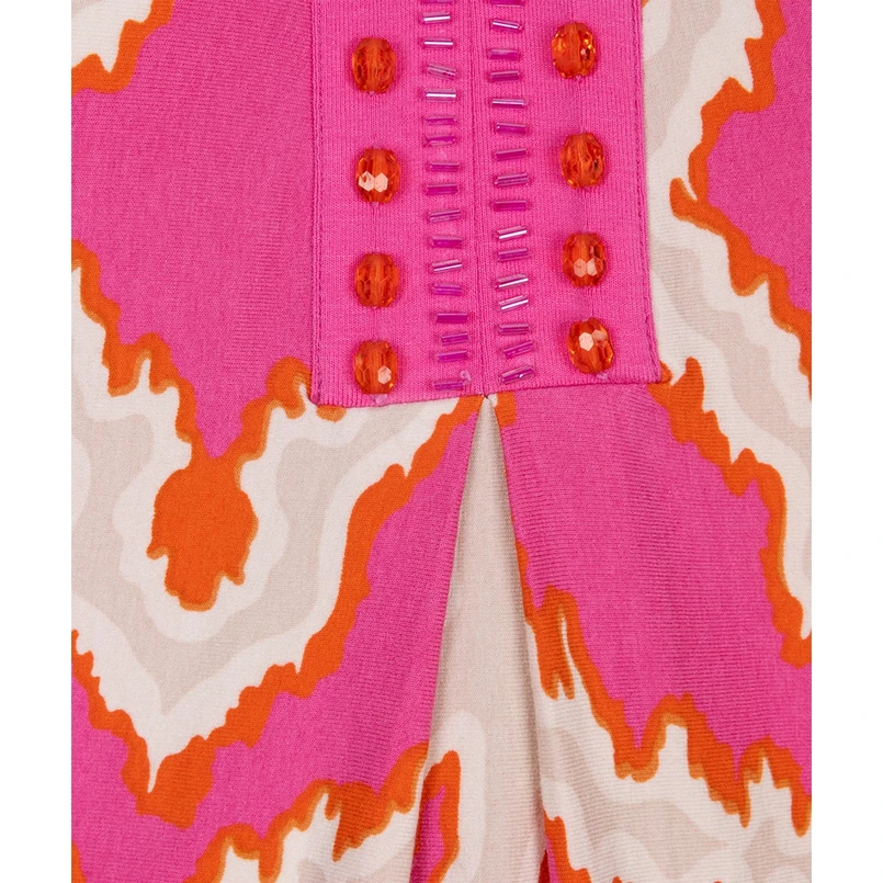 Esqualo Dames Jurk Hs25.30201 Fuchsia