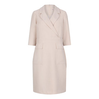 Esqualo Dames Jurk Sp25.10003 Zand