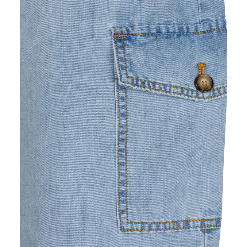 Esqualo Dames Rok Sp25.12013 Mid blue denim
