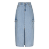 Esqualo Dames Rok Sp25.12013 Mid blue denim