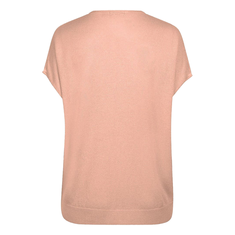Esqualo dames sweater met lurex Zalm