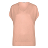 Esqualo dames sweater met lurex Zalm