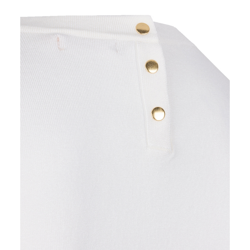 esqualo Dames sweater SP25.07004 OFF-WHITE