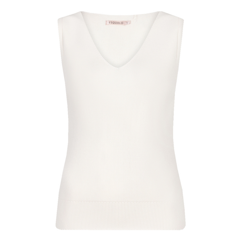 Esqualo Dames Top Hs25.07208 OFF-WHITE