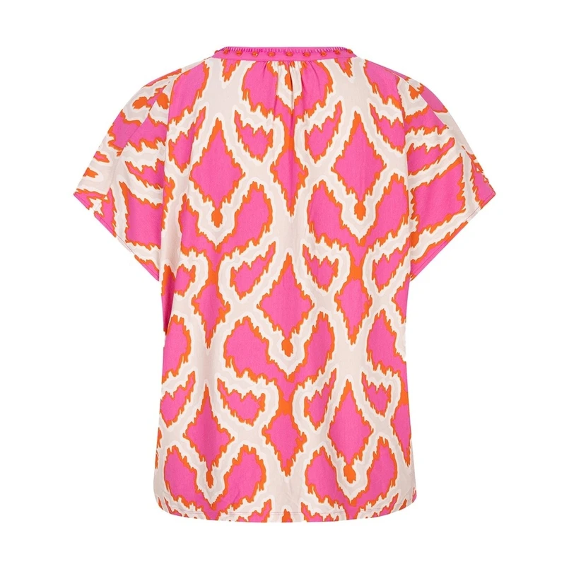 Esqualo dames top met print Roze