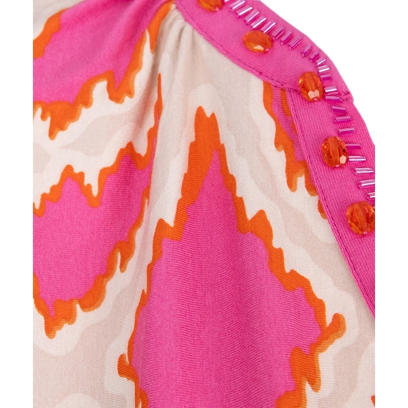 Esqualo dames top met print Roze
