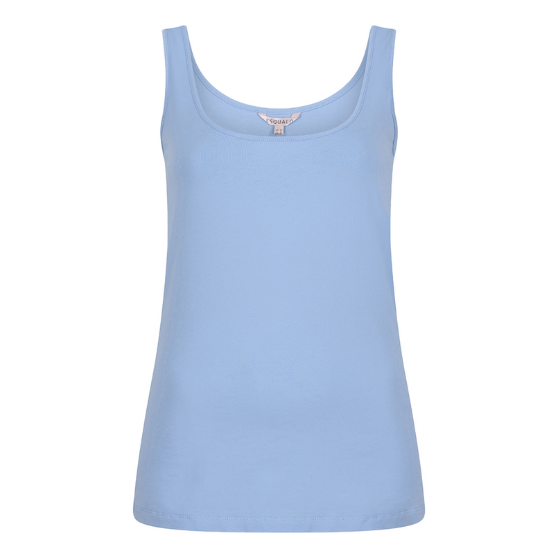 Esqualo Dames Top Sp25.30009 Bleu