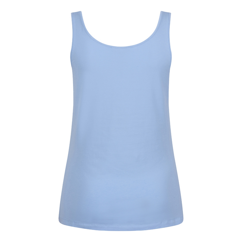 Esqualo Dames Top Sp25.30009 Bleu