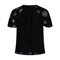 Esqualo dames top Zwart