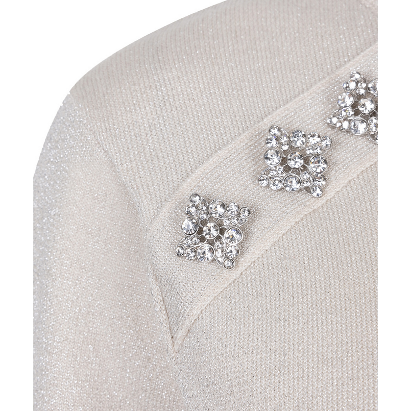 Esqualo Dames Trui F25.31502 Lichtgrijs