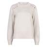 Esqualo Dames Trui F25.31502 Lichtgrijs
