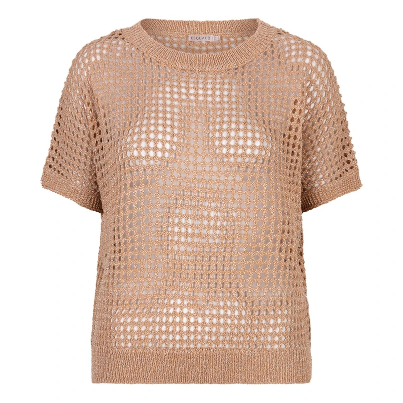 Esqualo Dames Trui Hs25.02201 Zalm