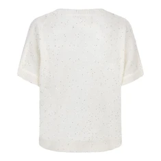 Esqualo Dames Trui Hs25.02226 OFF-WHITE