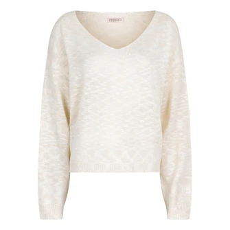 Esqualo Dames Trui Sp25.02018 NATUREL