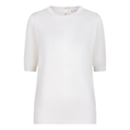 Esqualo Dames Trui Sp25.07004 OFF-WHITE