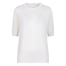 Esqualo Dames Trui Sp25.07004 OFF-WHITE