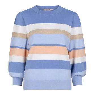 Esqualo Dames Trui Sp25.07015 Bleu