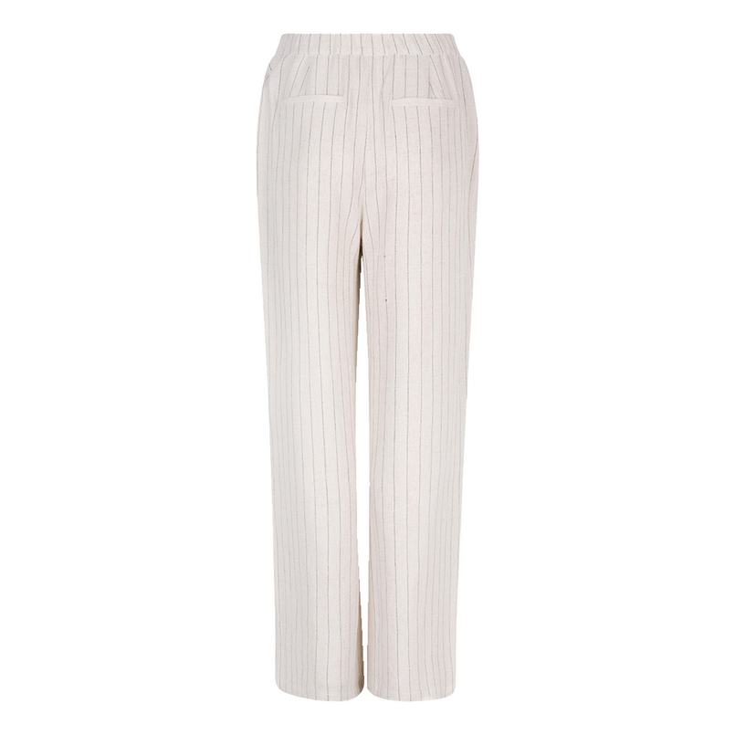 Esqualo dames wide leg pantalon NATUREL