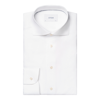 Eton Heren Overhemd 10001211200 Wit