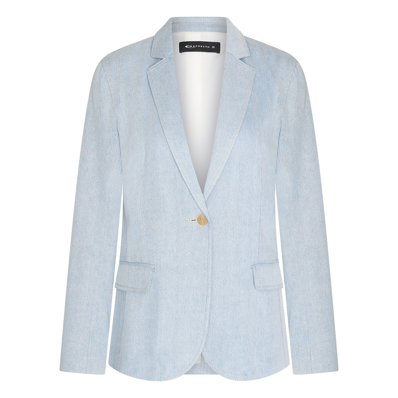 Expresso Dames Blazer Ex25-15006 Light blue denim