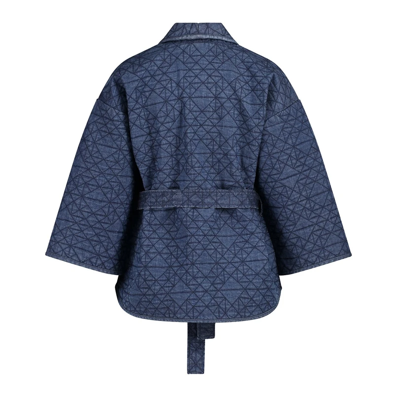 Expresso Dames Blazer Ex25-16008 Mid blue denim