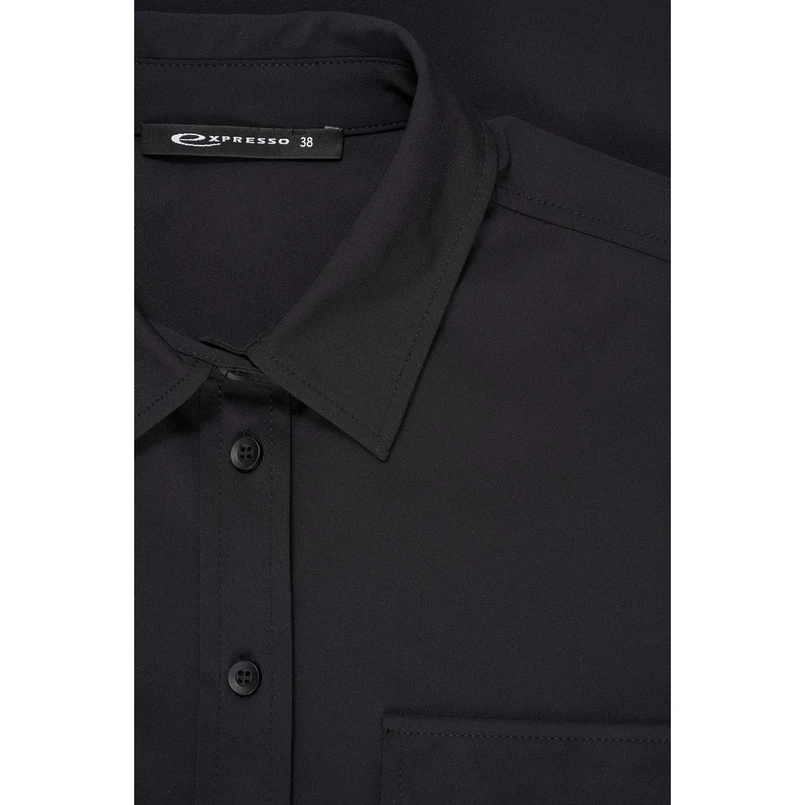 Expresso Dames Blouse Ex13-25018 Zwart