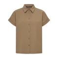 Expresso Dames Blouse Ex13-25285 Midden bruin