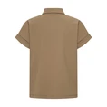 Expresso Dames Blouse Ex13-25285 Midden bruin