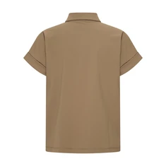 Expresso Dames Blouse Ex13-25285 Midden bruin