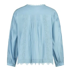 Expresso Dames Blouse Ex14-25183 Bleu