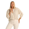 Expresso Dames Blouse Ex14-25259 OFF-WHITE