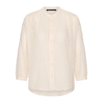 Expresso Dames Blouse Ex14-25259 OFF-WHITE