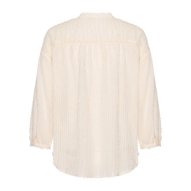 Expresso Dames Blouse Ex14-25259 OFF-WHITE
