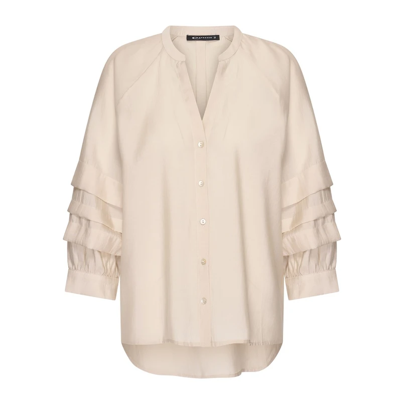 Expresso Dames Blouse Ex14-25260 Wit