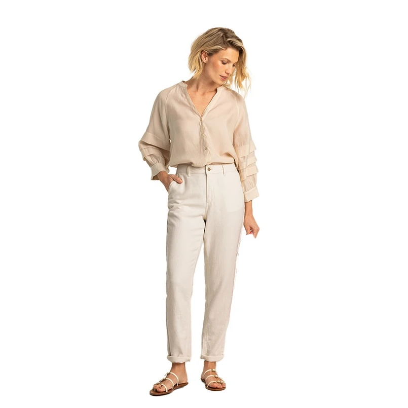 Expresso Dames Blouse Ex14-25260 Wit